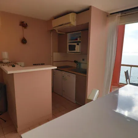 38m² Face A La Mer, Clim, Wifi, Parking, Piscine - 2⭐ - Fr-1-472a-133 Sete
